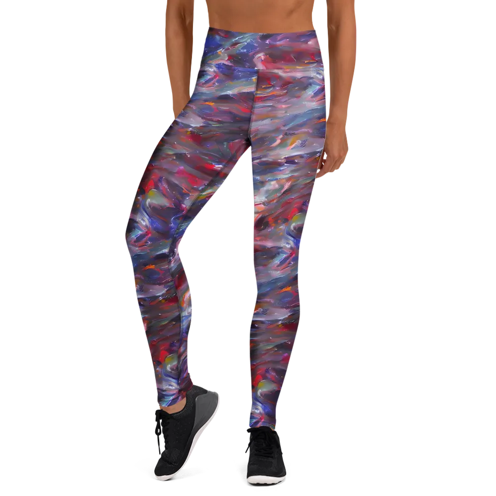 Nihei Nightscape on Yoga Leggings — Front