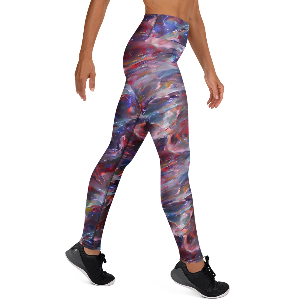 Nihei Nightscape on Yoga Leggings — Right