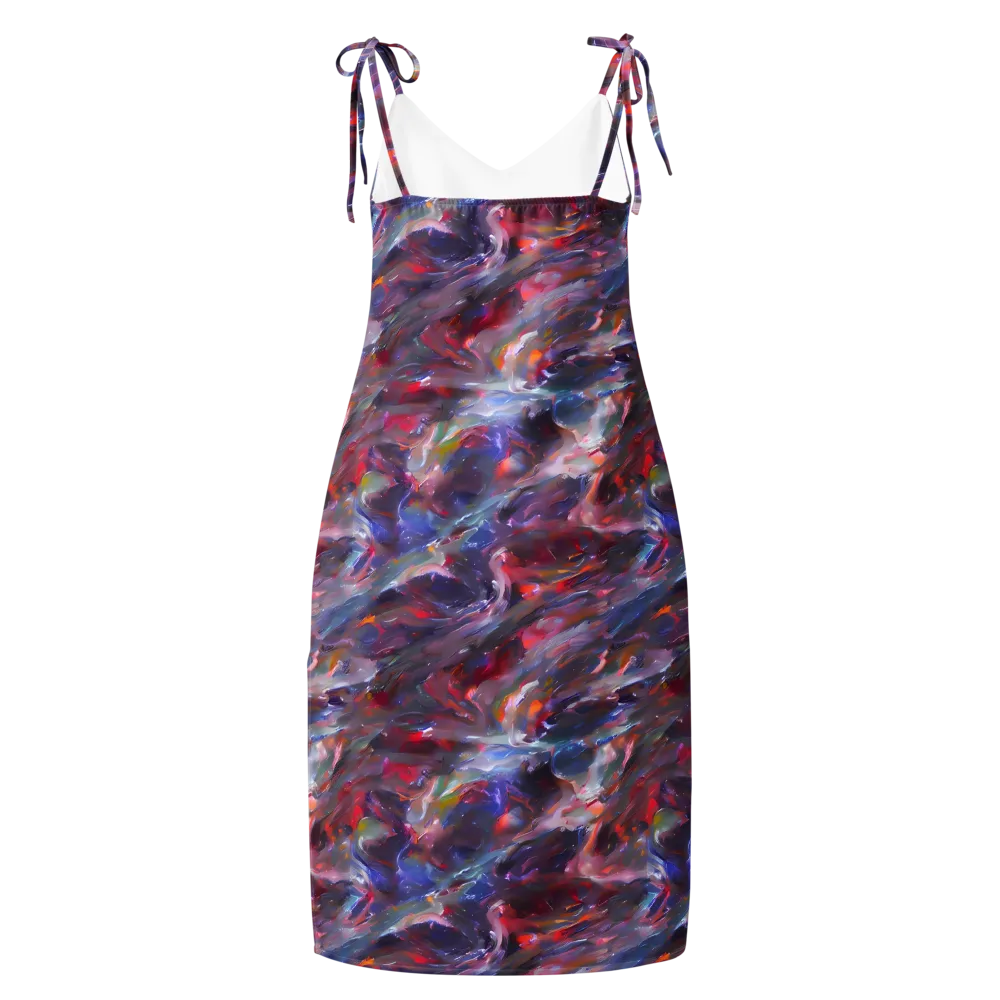 Nihei Nightscape on Slip Dress — Back