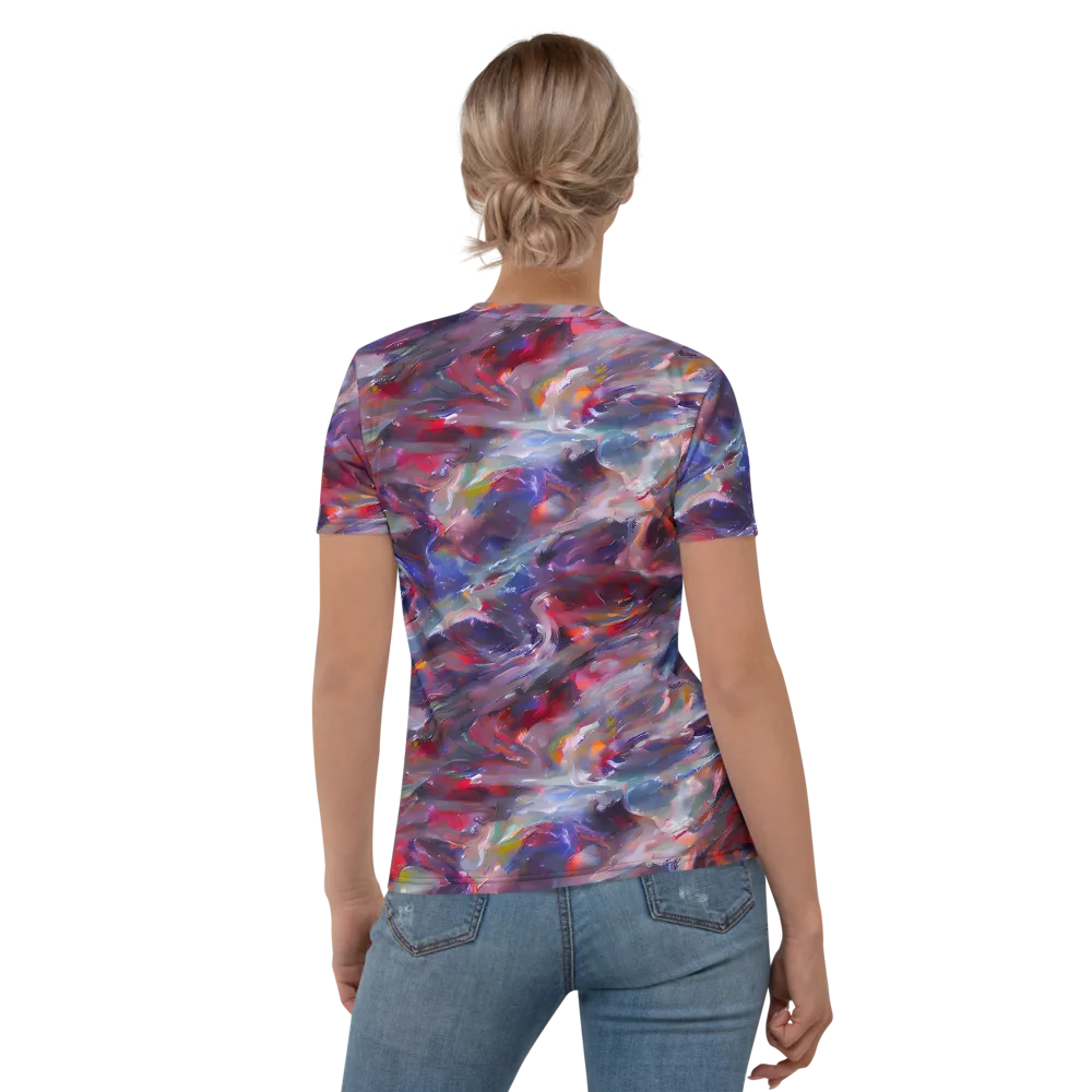 Nihei Nightscape on Women's Crew Neck T-Shirt — Back