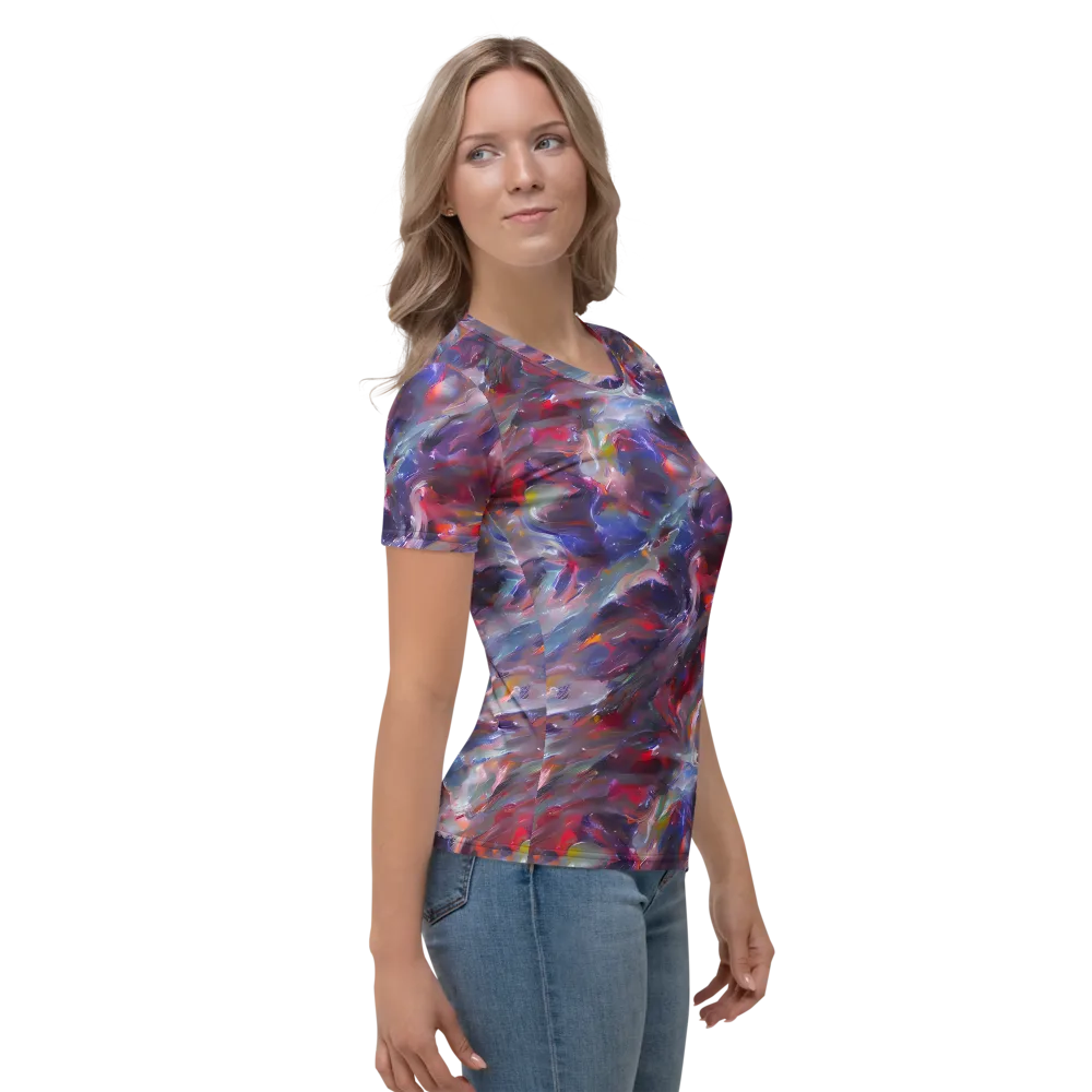 Nihei Nightscape on Women's Crew Neck T-Shirt — Right