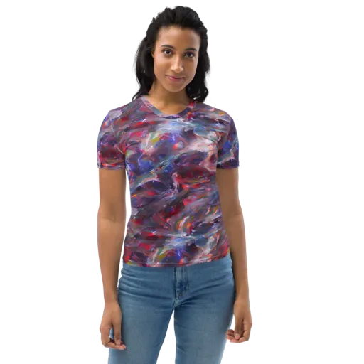 Nihei Nightscape on a Women's Crew Neck T-Shirt