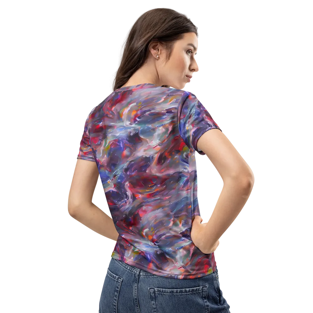 Nihei Nightscape on Women's Crew Neck T-Shirt — Back