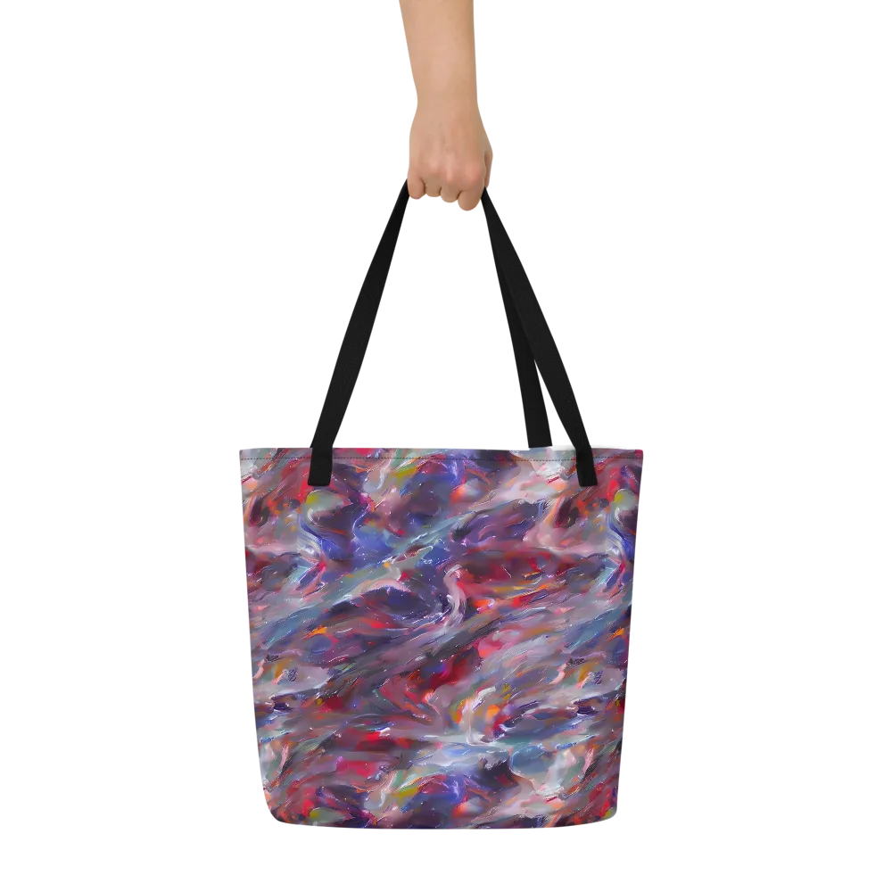 Nihei Nightscape on Large Tote Bag W/ Pocket — Front