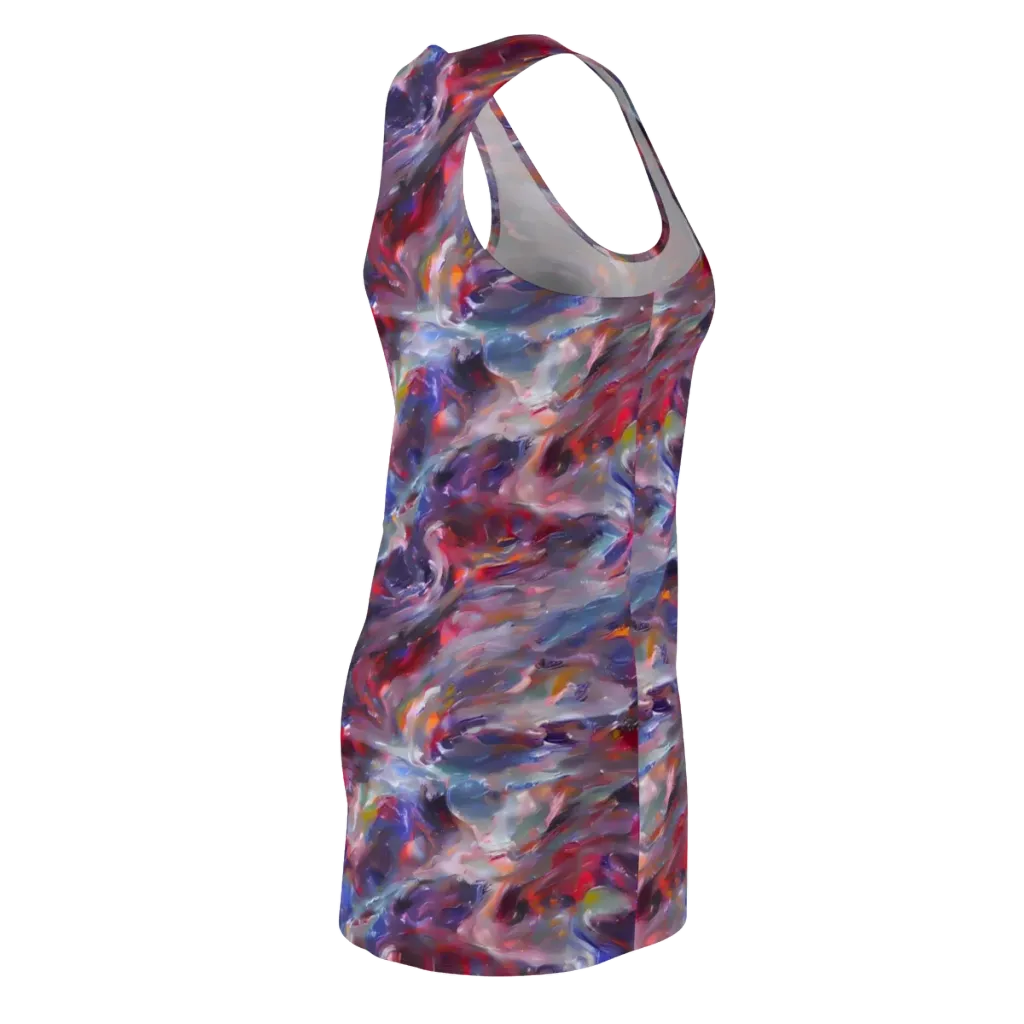 Nihei Nightscape on Racerback Dress — Back Side