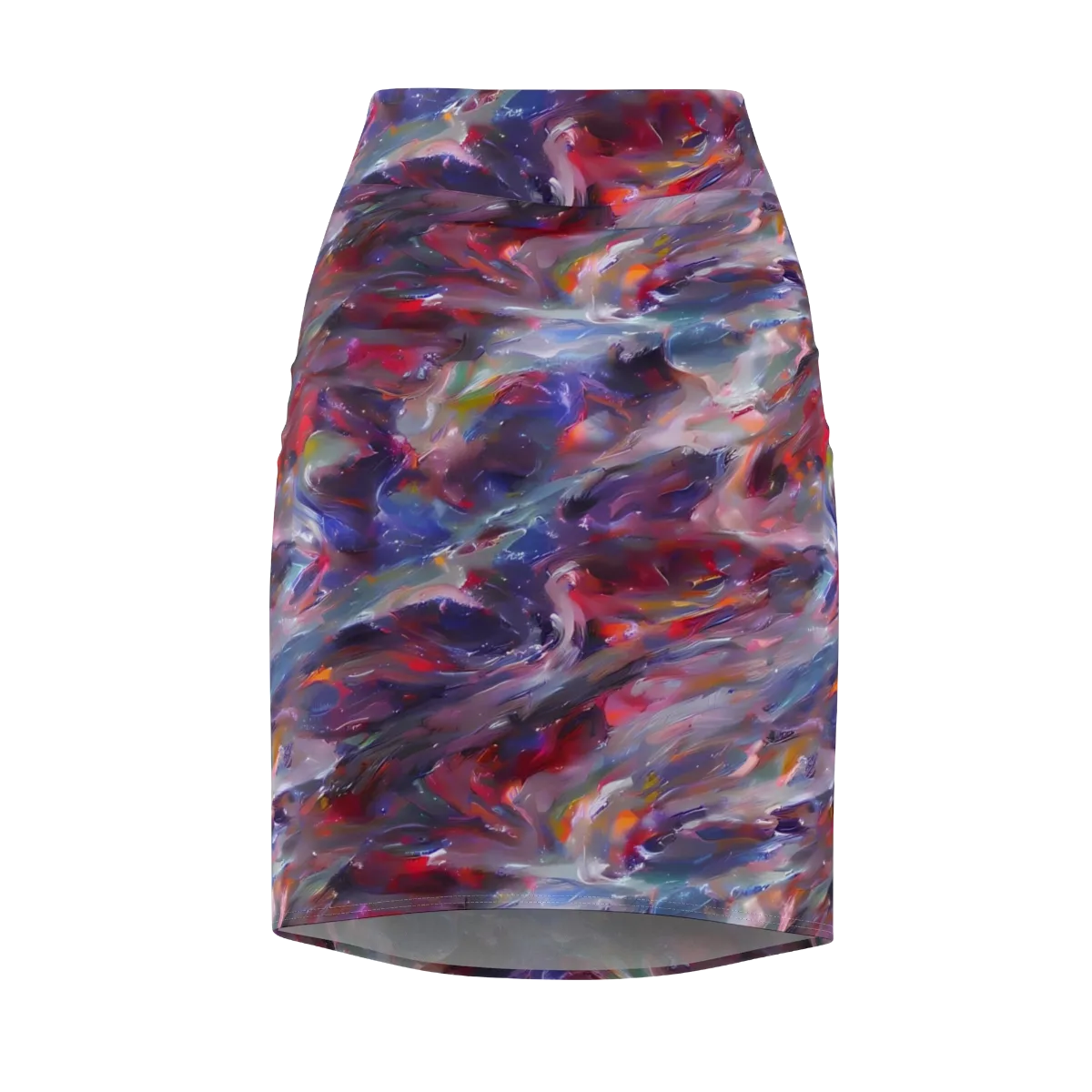 Nihei Nightscape on Pencil Skirt — Front