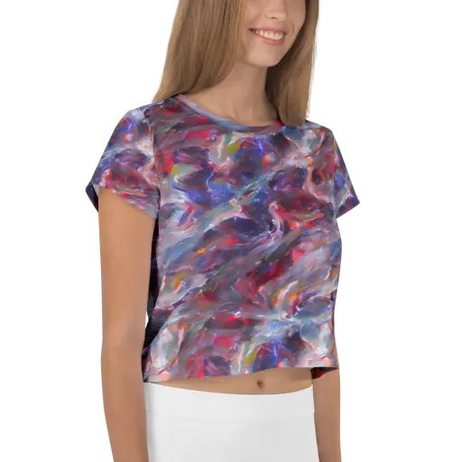 Nihei Nightscape on a Crop Tee