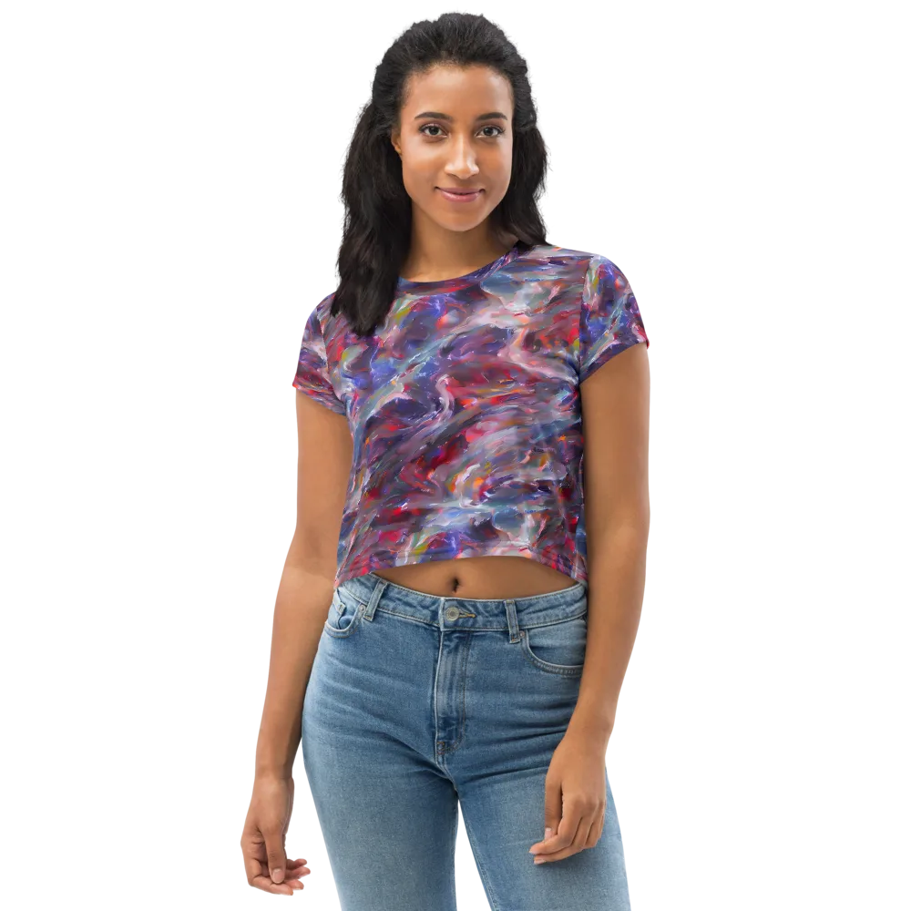 Nihei Nightscape on Crop Tee — Front