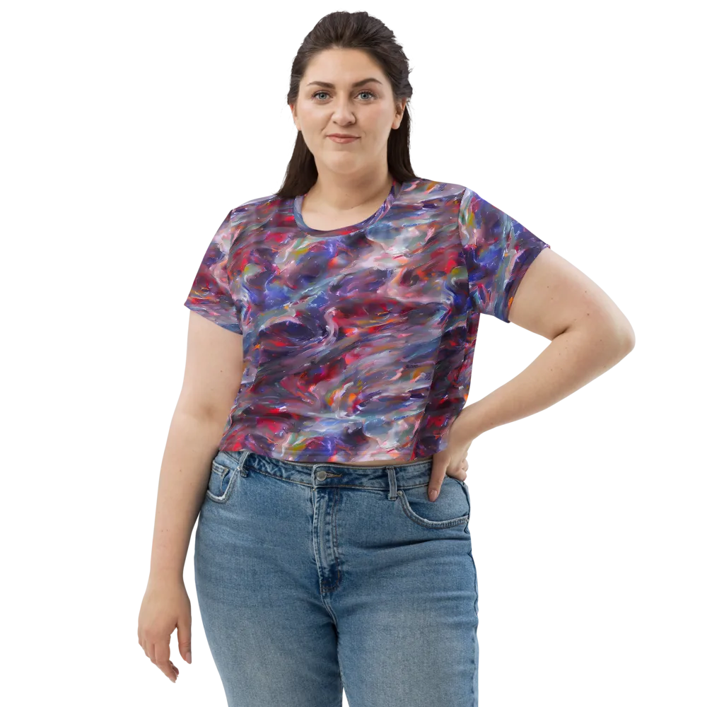 Nihei Nightscape on Crop Tee — Front