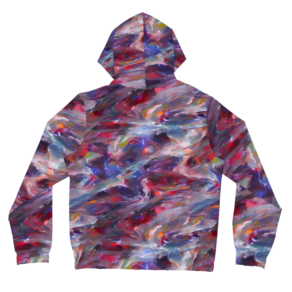 Nihei Nightscape on Women's Full-Zip Hoodie — Back