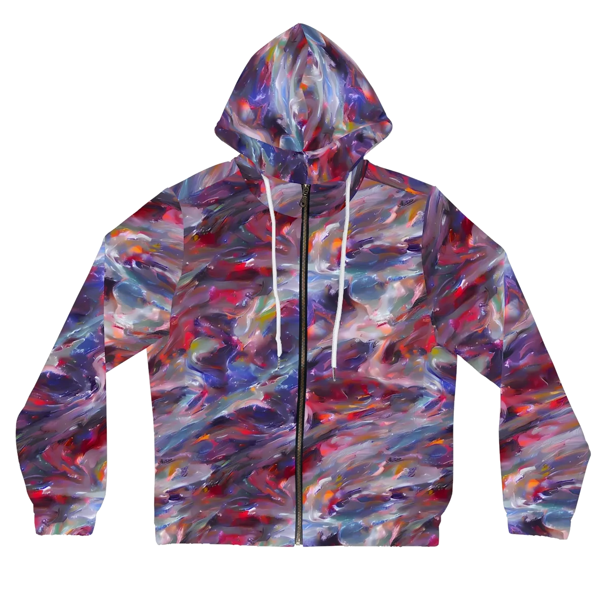 Nihei Nightscape on Women's Full-Zip Hoodie — Front