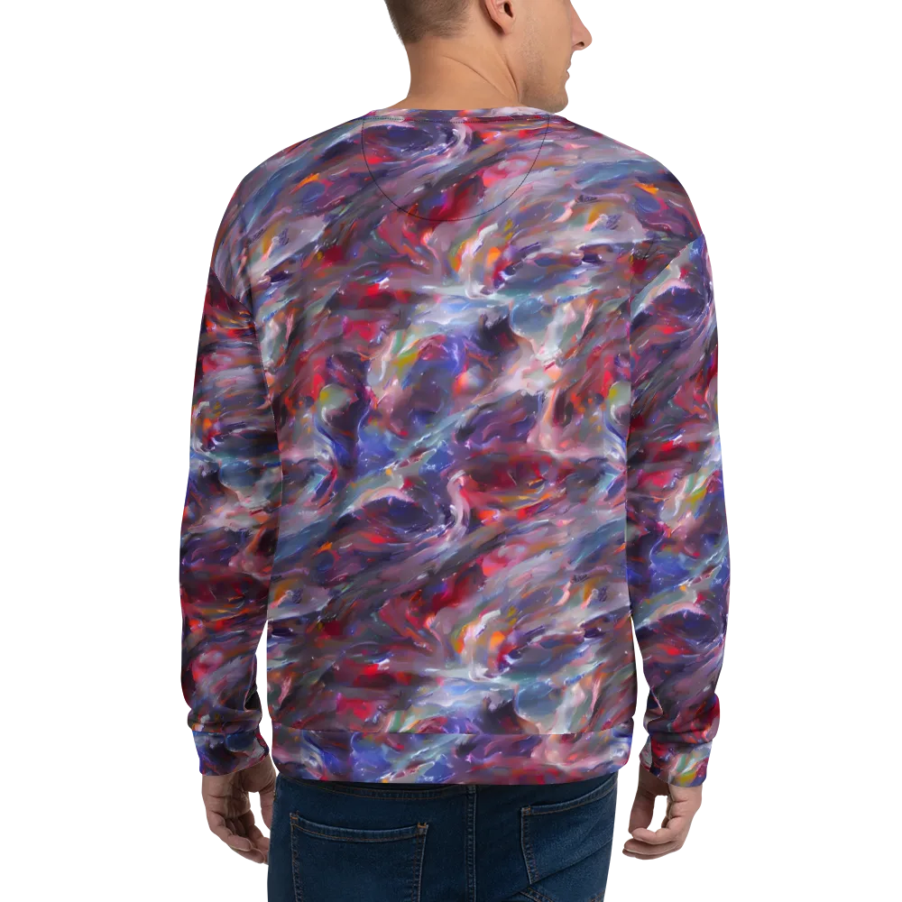 Nihei Nightscape on Sweatshirt — Back