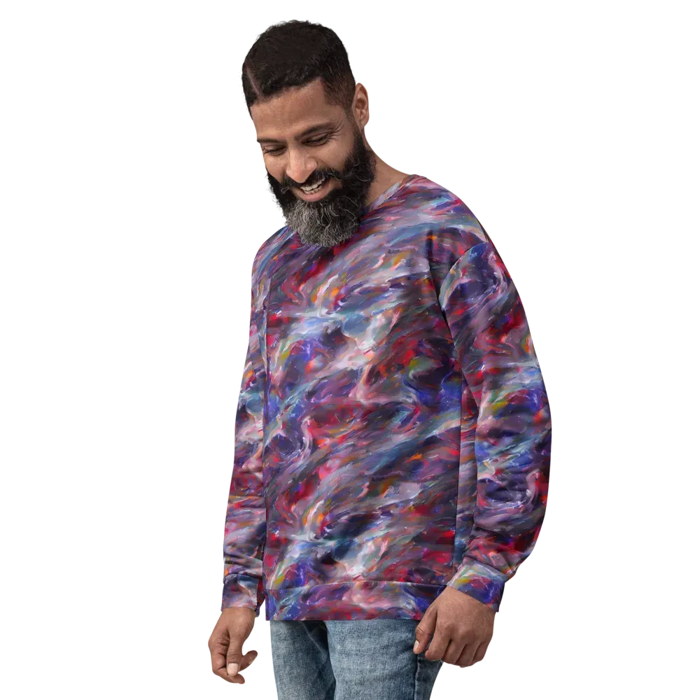 Nihei Nightscape on Sweatshirt — Left Front