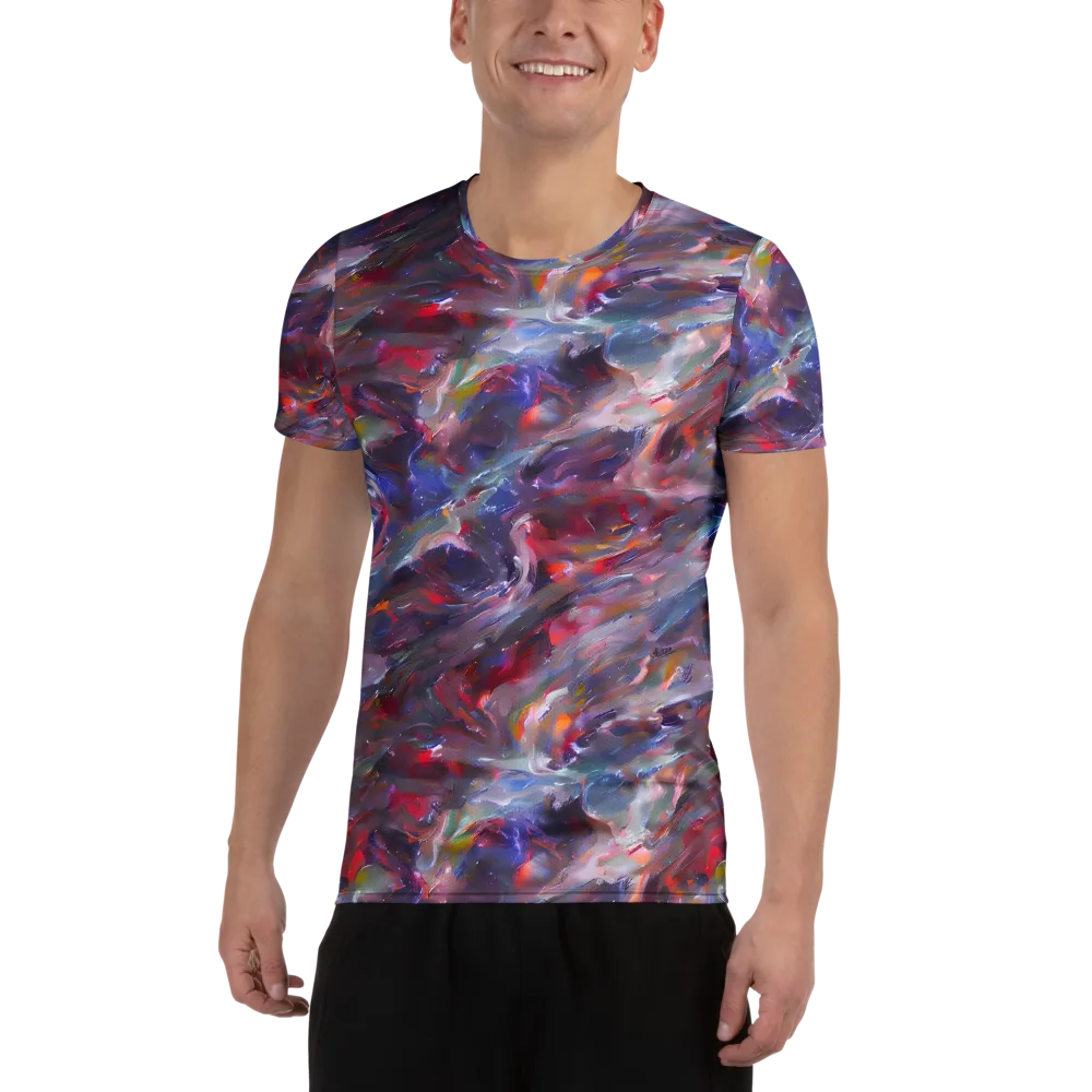 Nihei Nightscape on Men's Athletic T-Shirt — Front