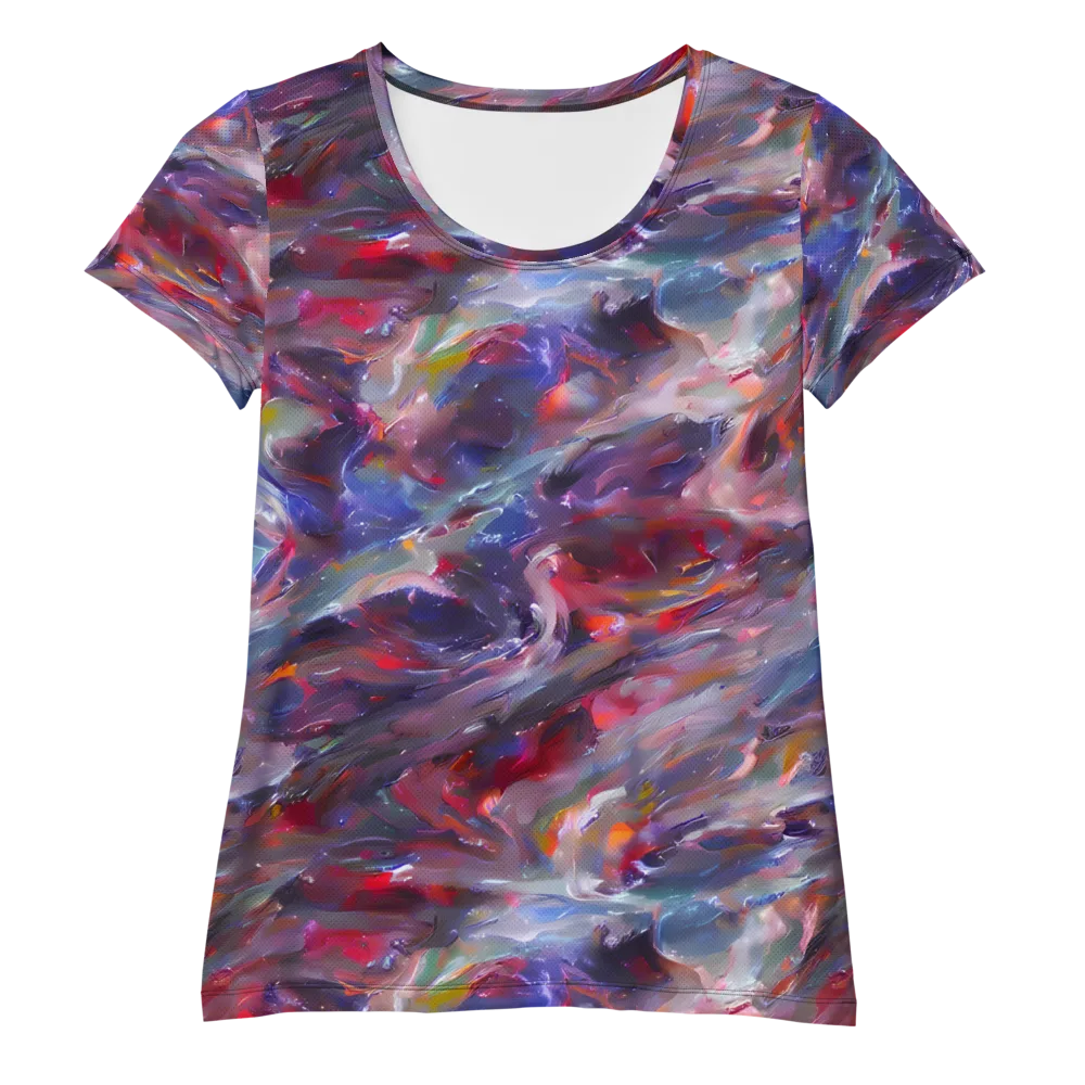 Nihei Nightscape on Women's Athletic T-Shirt — Front
