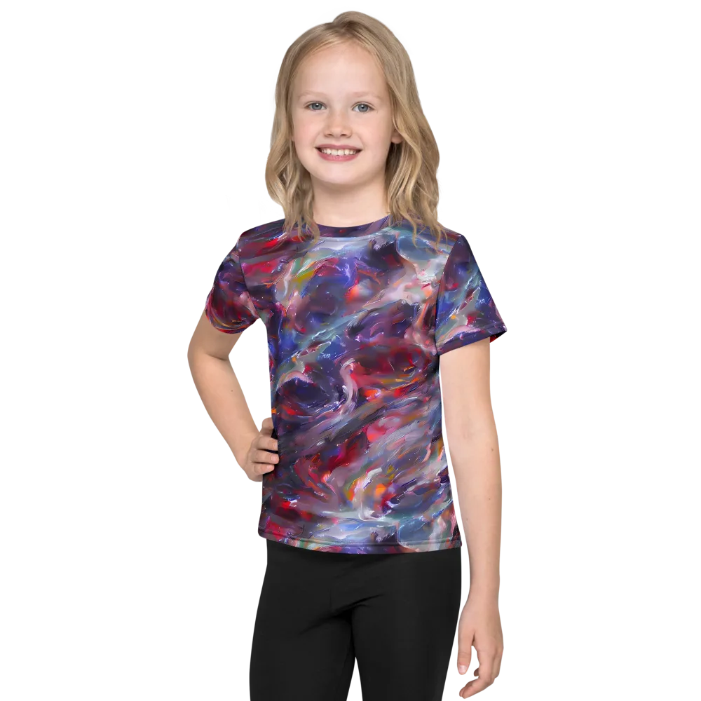 Nihei Nightscape on Kids Crew Neck T-Shirt — Front