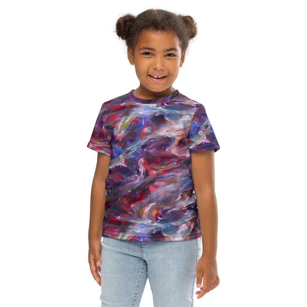 Nihei Nightscape on Kids Crew Neck T-Shirt — Front