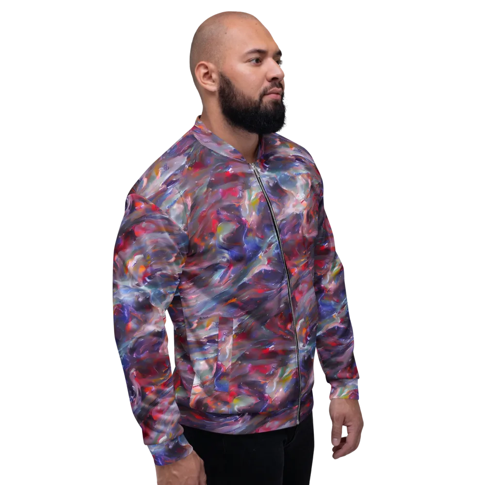 Nihei Nightscape on Bomber Jacket — Right