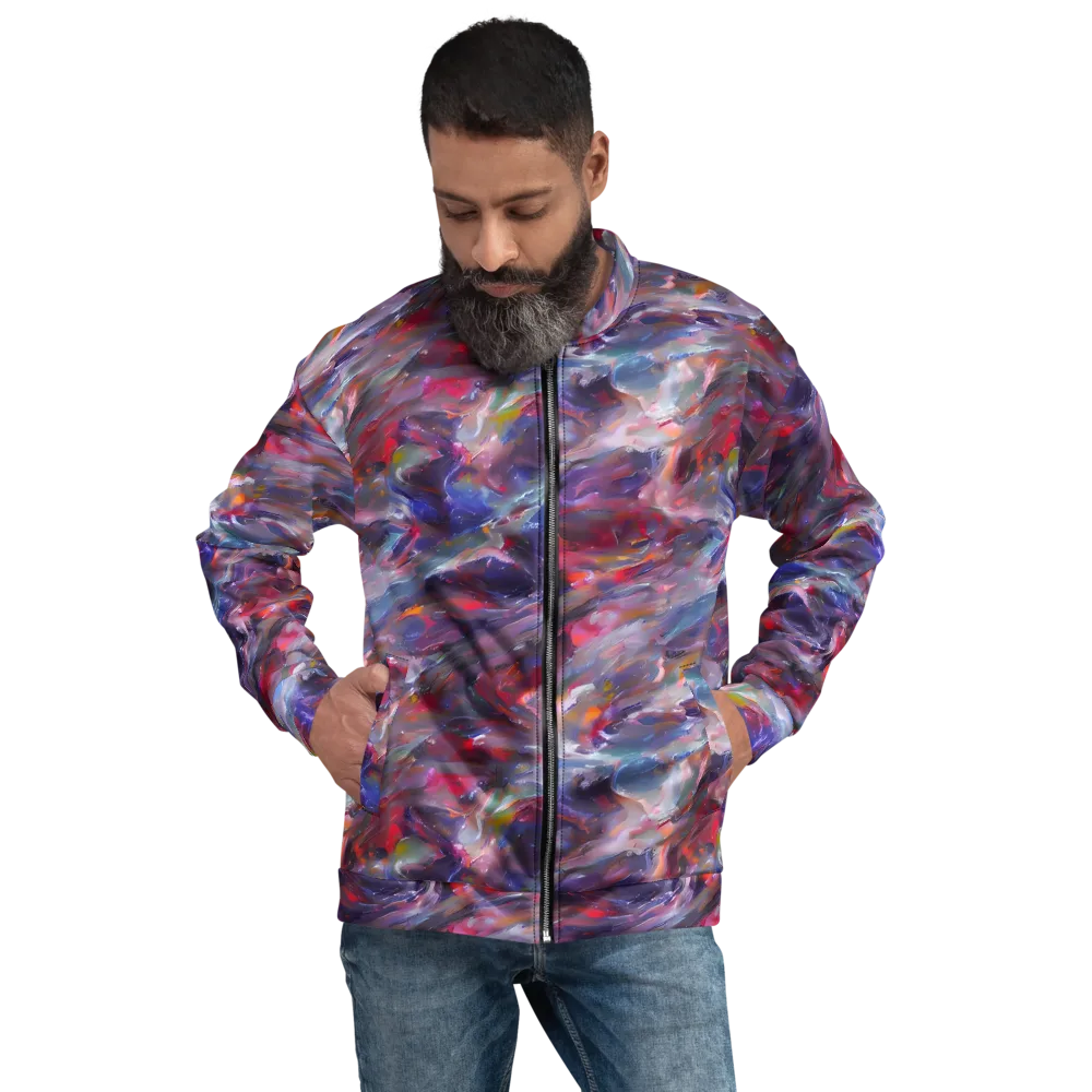 Nihei Nightscape on Bomber Jacket — Front