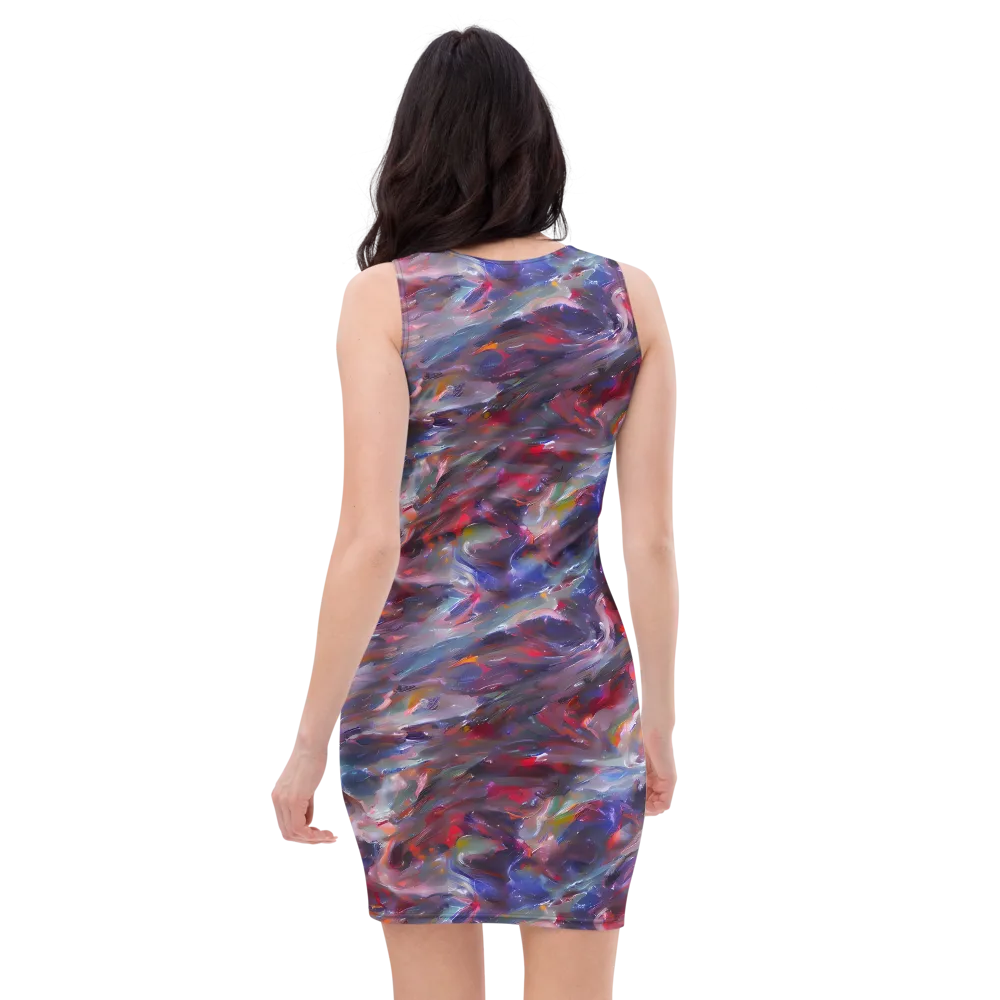 Nihei Nightscape on Bodycon Dress — Back