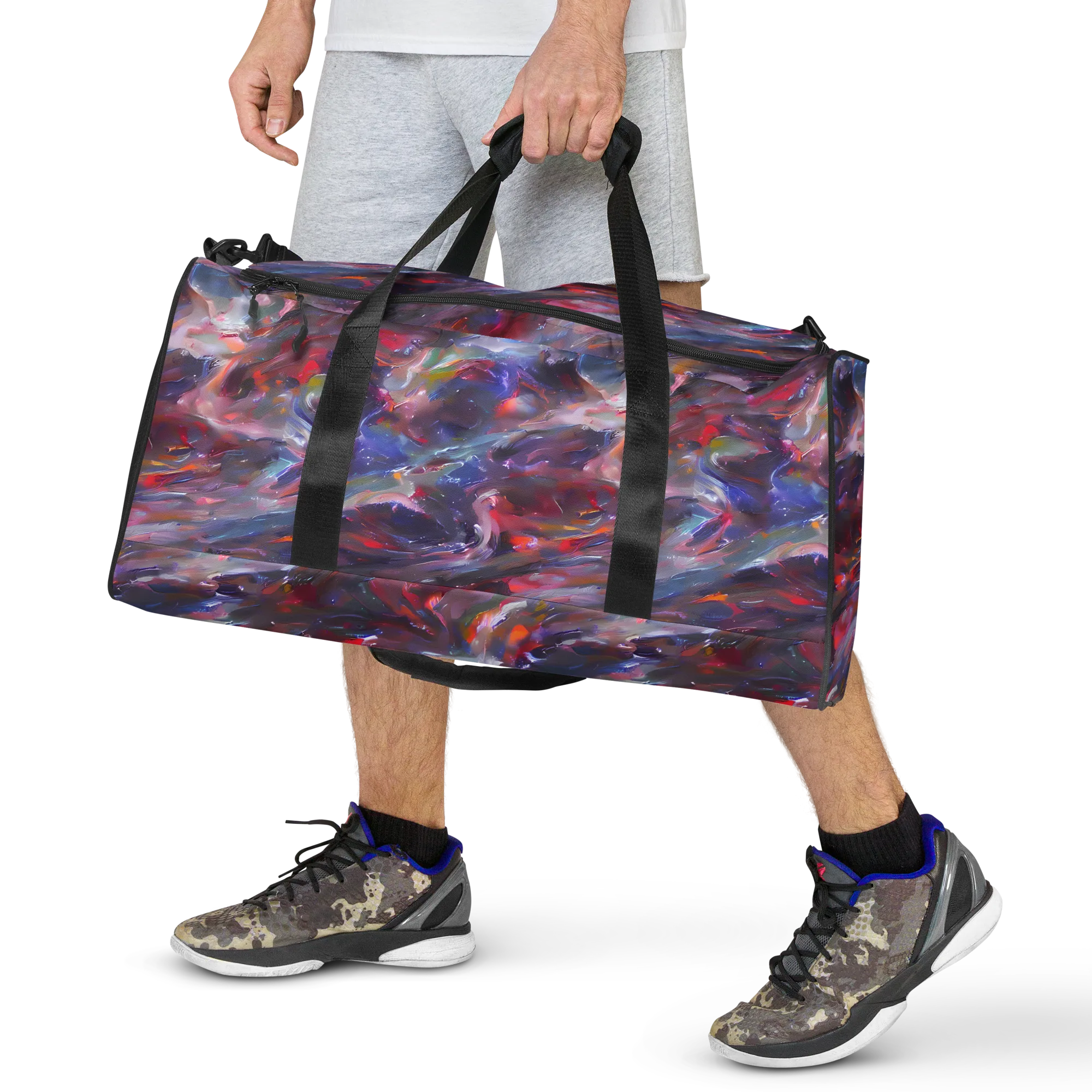 Nihei Nightscape on Duffle Bag — Front
