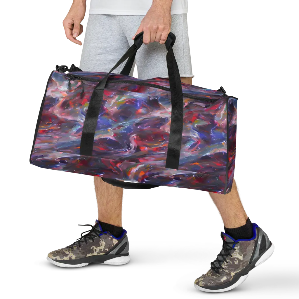 Nihei Nightscape on Duffle Bag — Front
