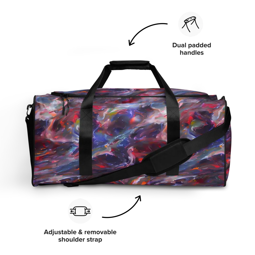 Nihei Nightscape on Duffle Bag — Front