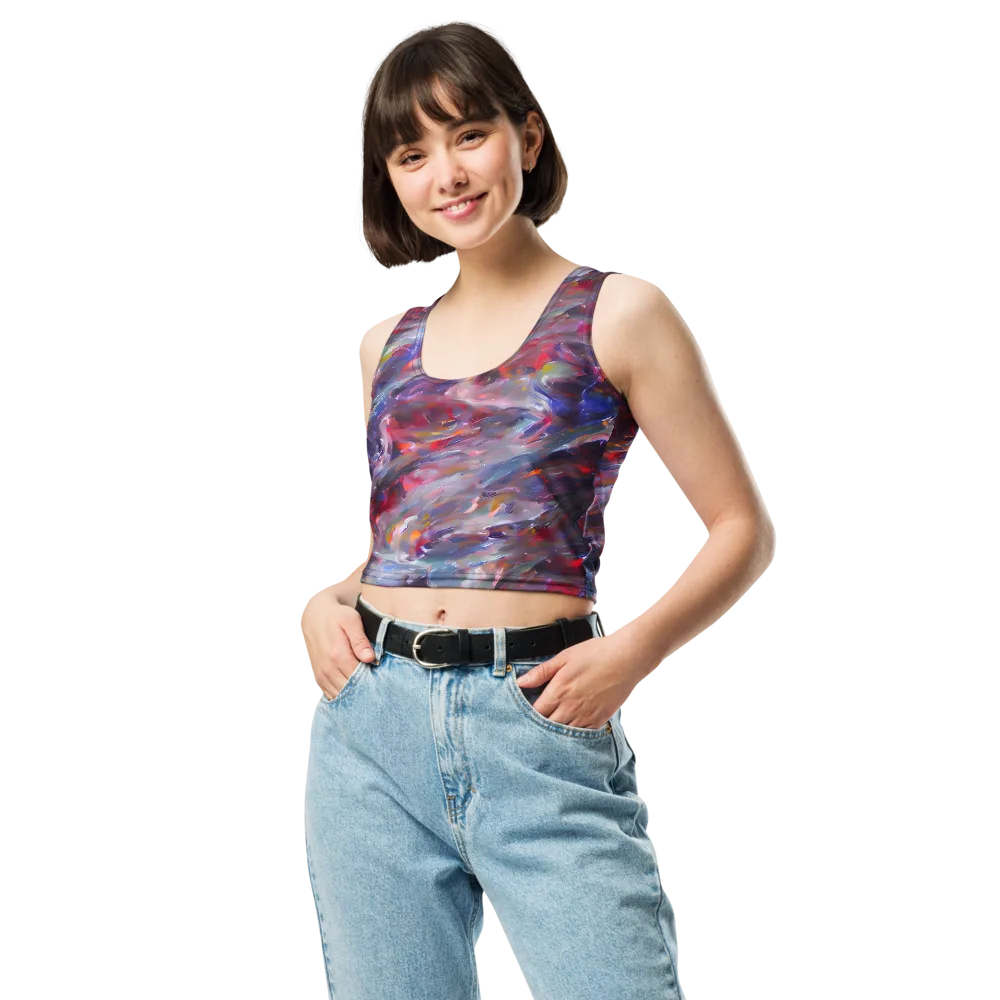 Nihei Nightscape on Crop Top — Front