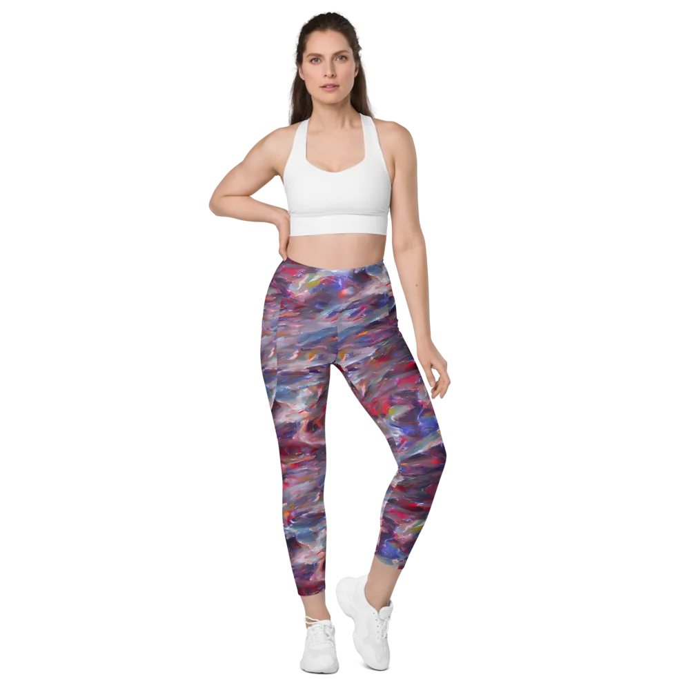 Nihei Nightscape on Leggings with Pockets — Front