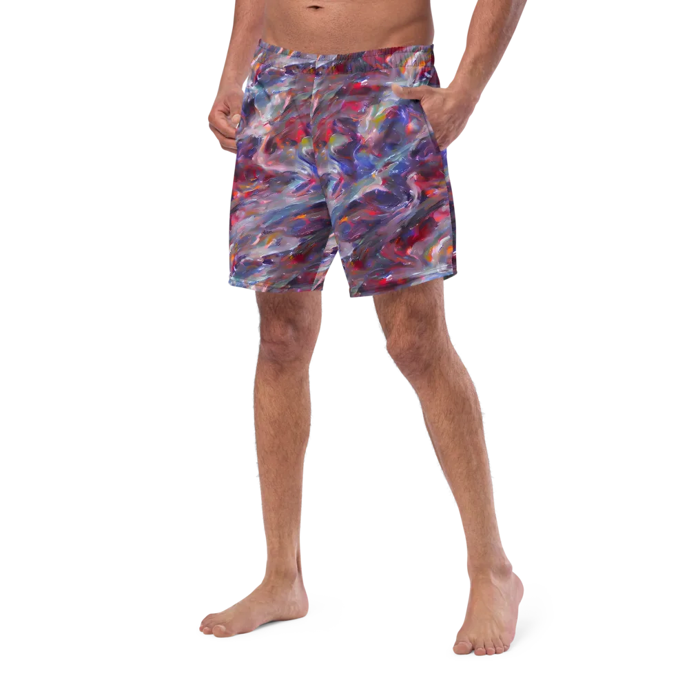 Nihei Nightscape on Swim Trunks — Left Front