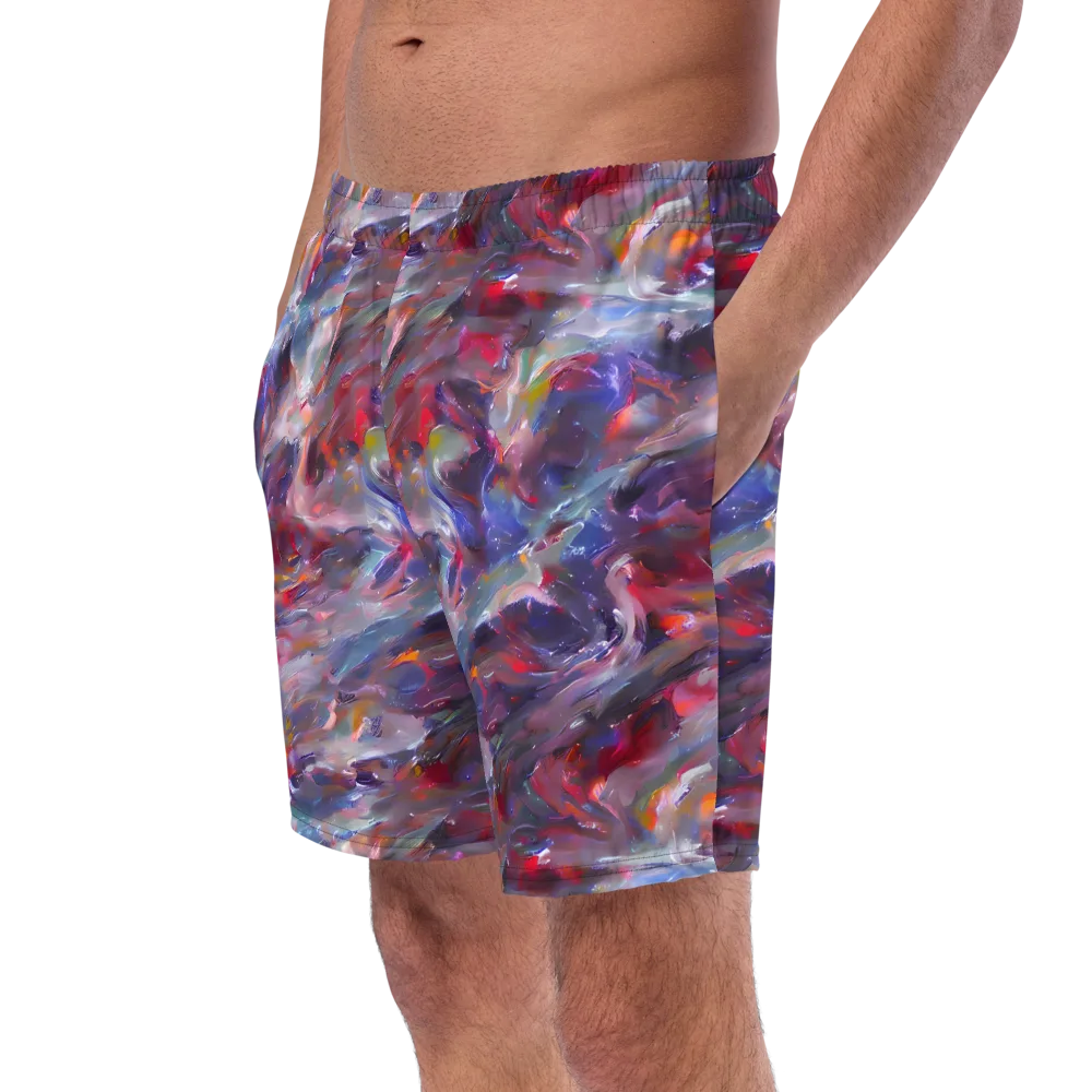 Nihei Nightscape on Swim Trunks — Left Front