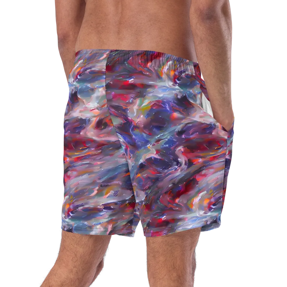 Nihei Nightscape on Swim Trunks — Right Back