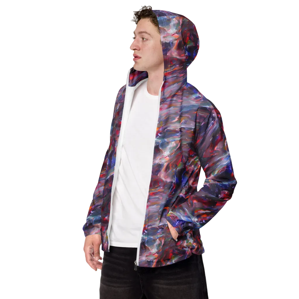 Nihei Nightscape on Men's Windbreaker — Left Front