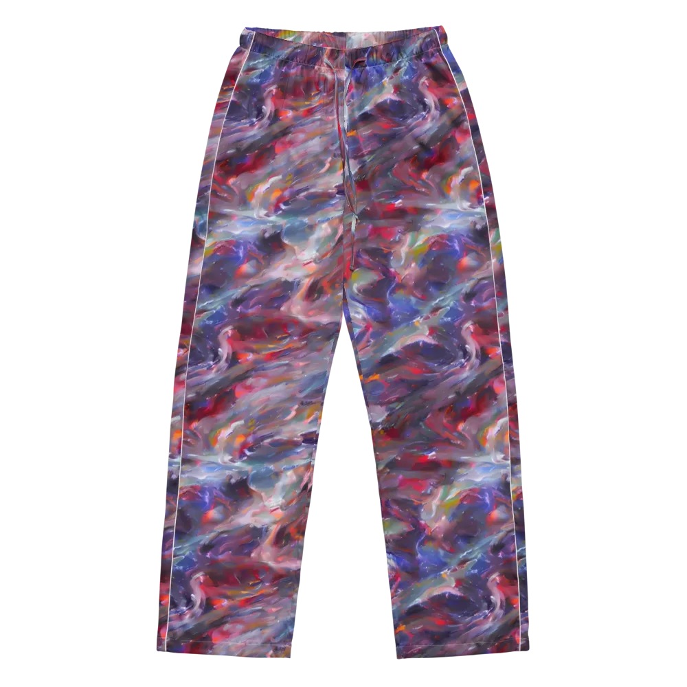 Nihei Nightscape on Women's Pajama Pants — Front