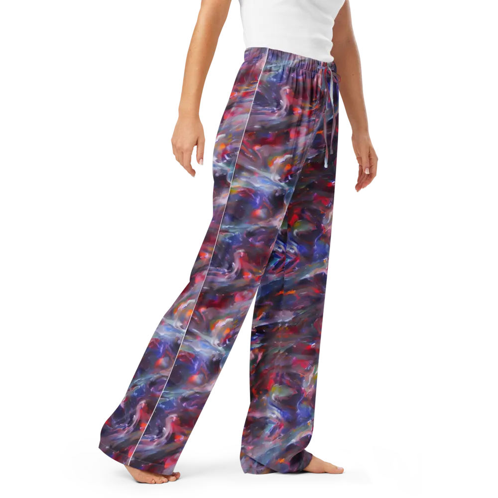 Nihei Nightscape on Women's Pajama Pants — Right Front