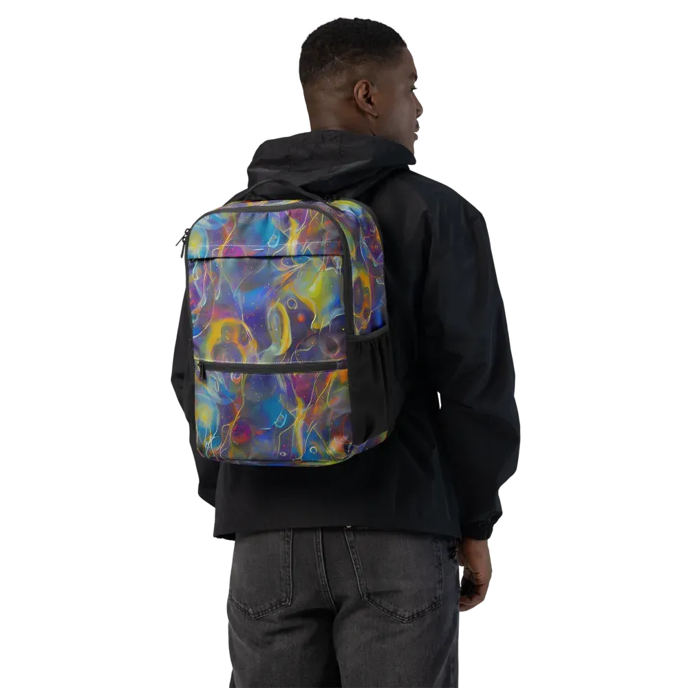 Brown's Chaos on Utility Backpack — Back