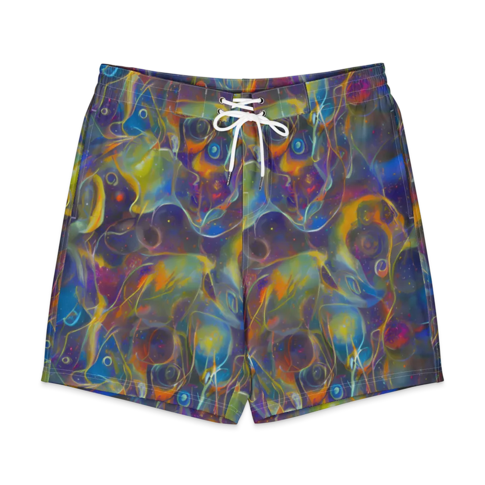 Brown's Chaos on Men's Board Shorts — Front