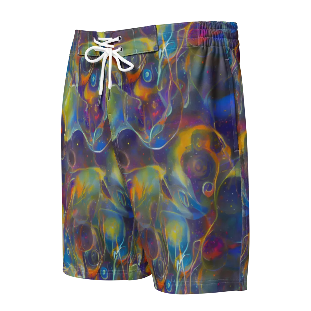 Brown's Chaos on Men's Board Shorts — Front