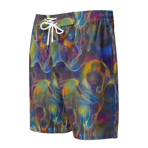 Brown's Chaos on a Men's Board Shorts