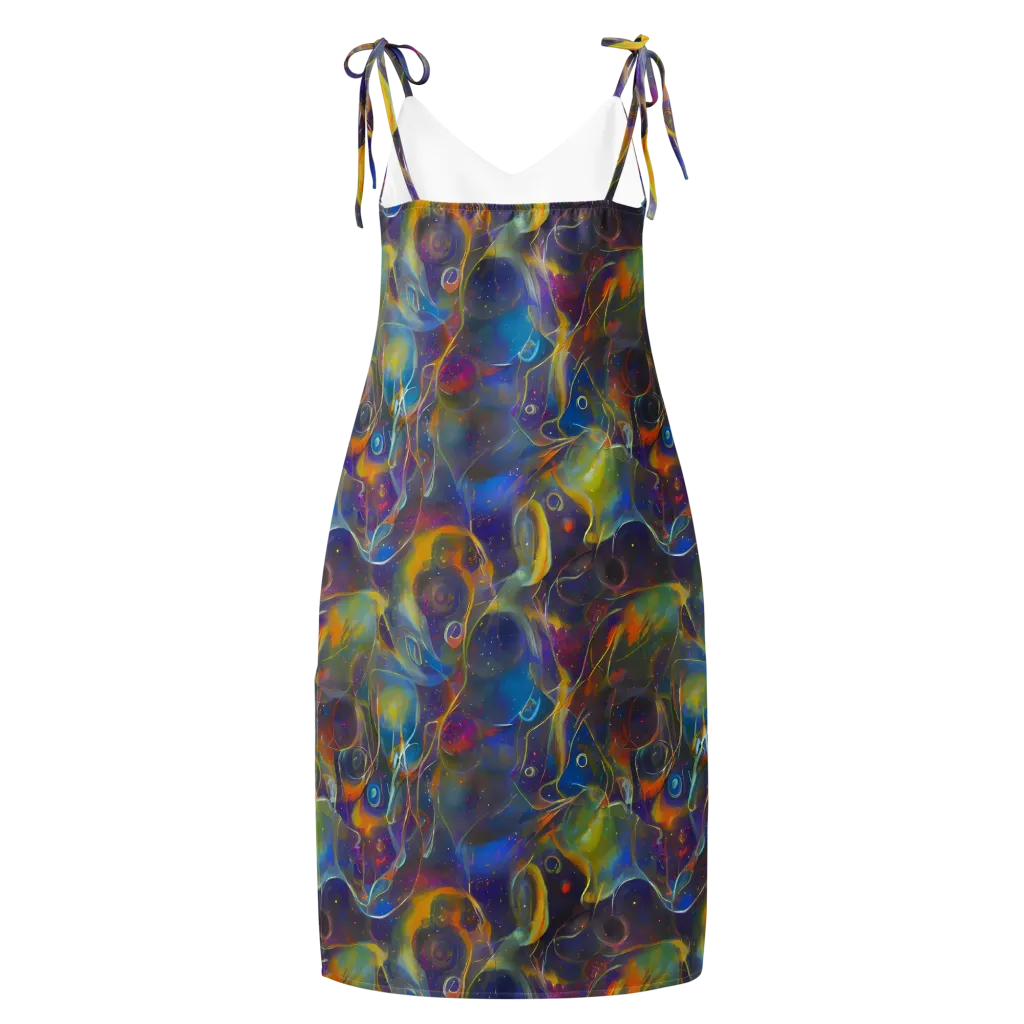Brown's Chaos on Slip Dress — Back