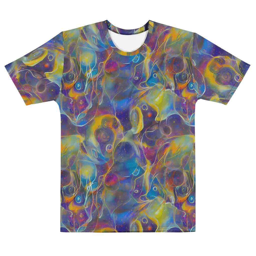Brown's Chaos on Men's Cotton Crew Neck T-Shirt — Front