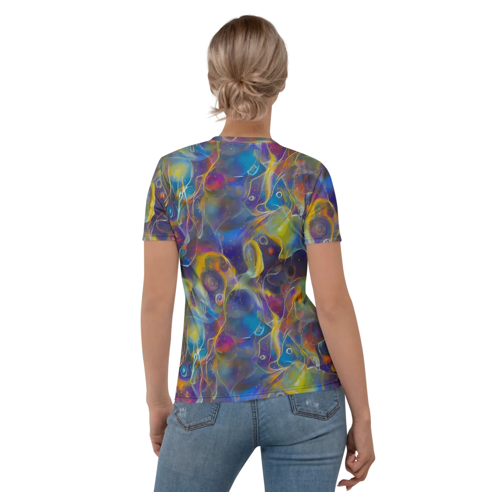 Brown's Chaos on Women's Crew Neck T-Shirt — Back