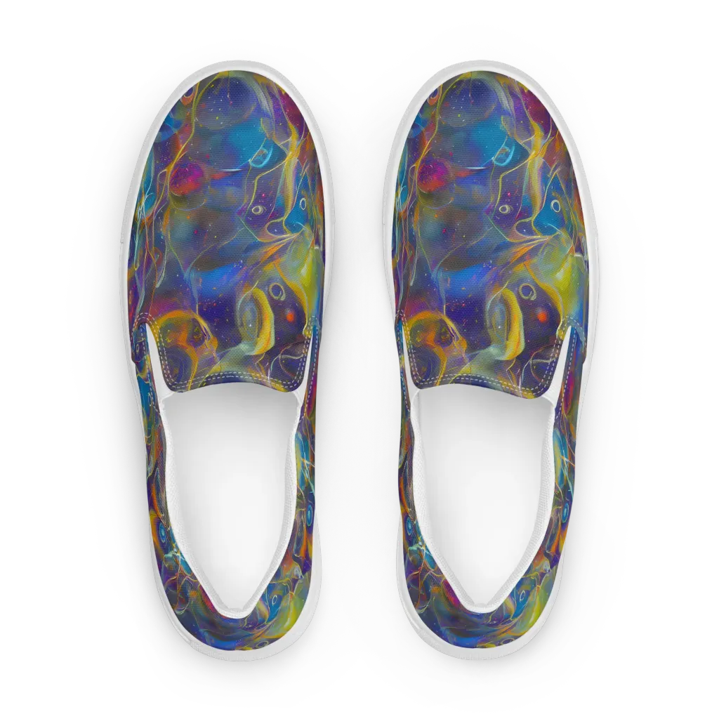 Brown's Chaos on Women's Slip-On Canvas Shoes — Front