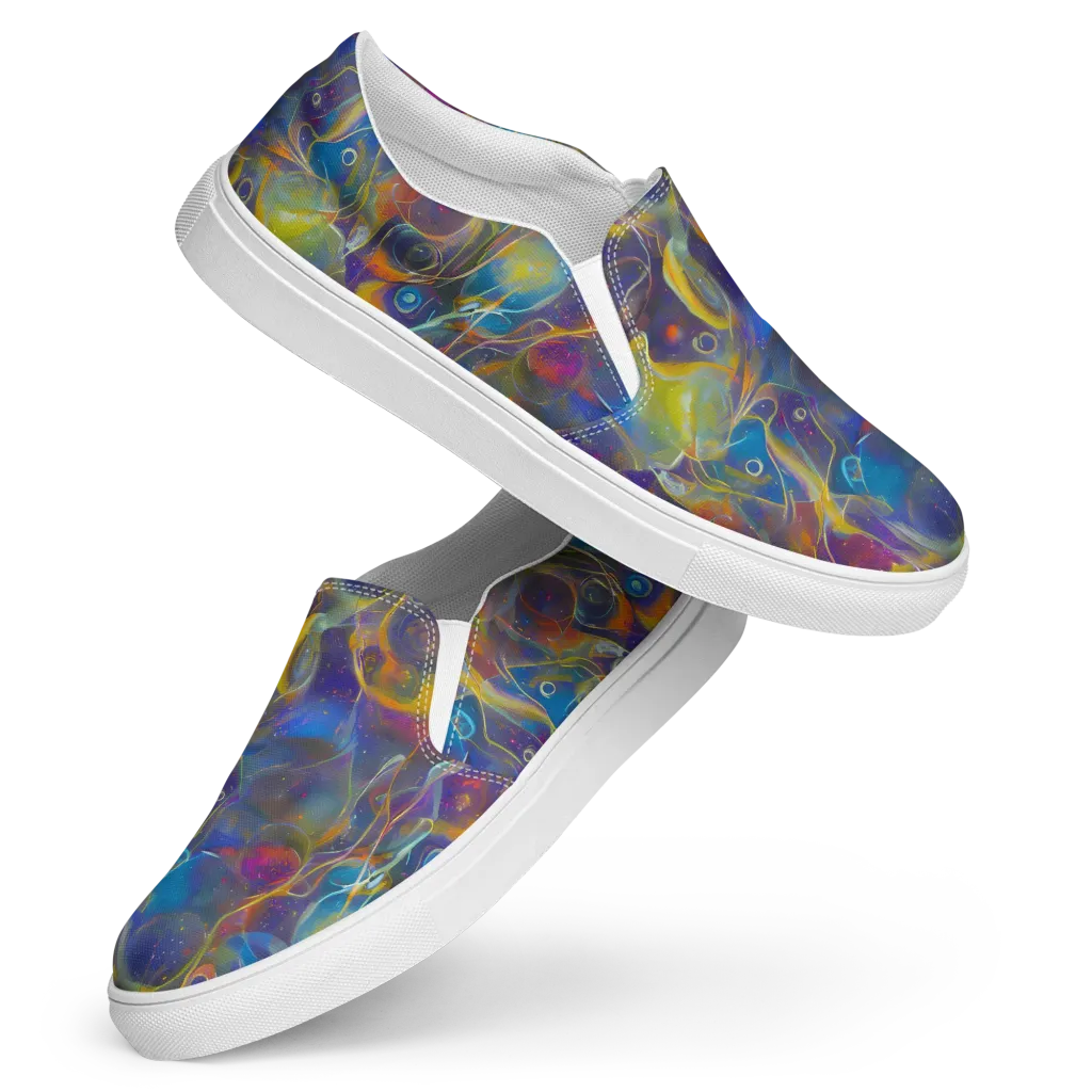 Brown's Chaos on Women's Slip-On Canvas Shoes — Front