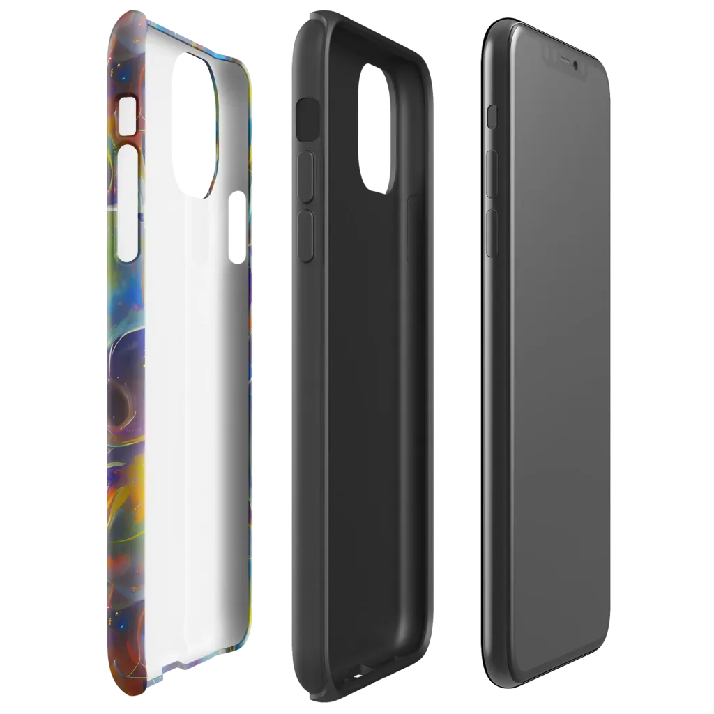 Brown's Chaos on Tough Case for iPhone® — Right