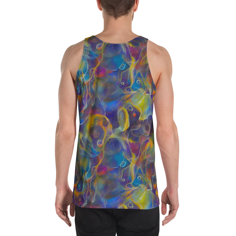 Brown's Chaos on Men's Tank Top — Back