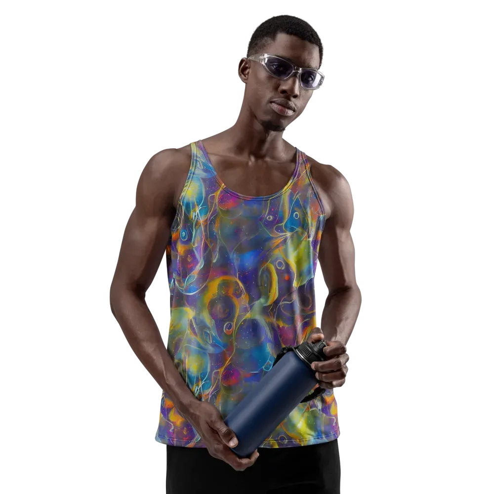 Brown's Chaos on Men's Tank Top — Front