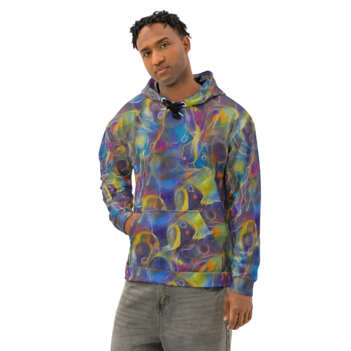 Brown's Chaos on a Cotton Hoodie