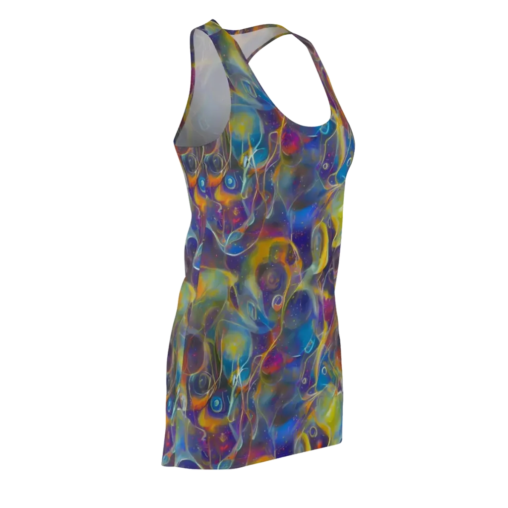 Brown's Chaos on Racerback Dress — Front Side