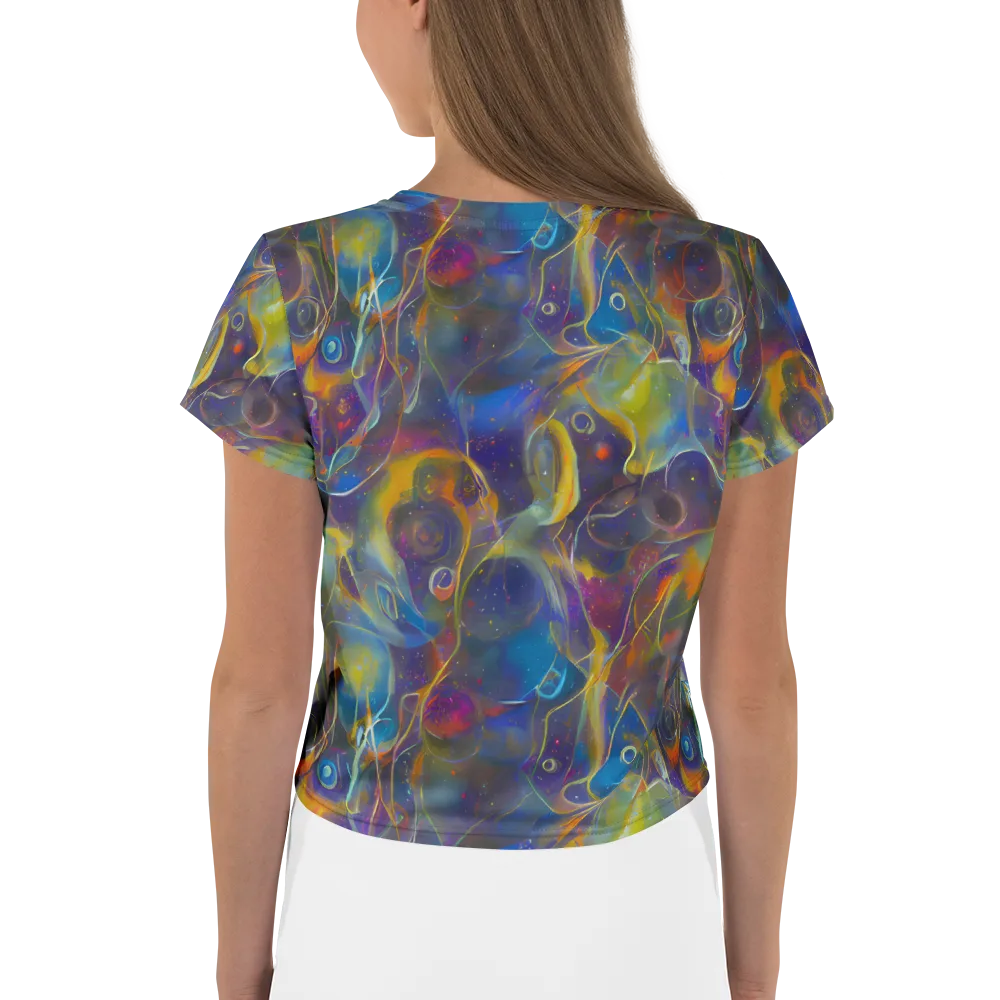 Brown's Chaos on Crop Tee — Back